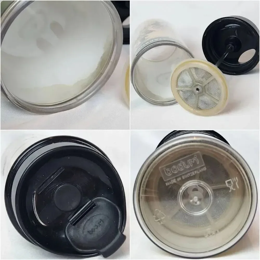 ☕️Vintage Starbucks 1999 Bodum French Press Acrylic 16oz Travel Tumbler